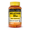 Mason Natural Melatonin 10 Mg With B6 & Calcium - Sleep Aid - 60 Caplets