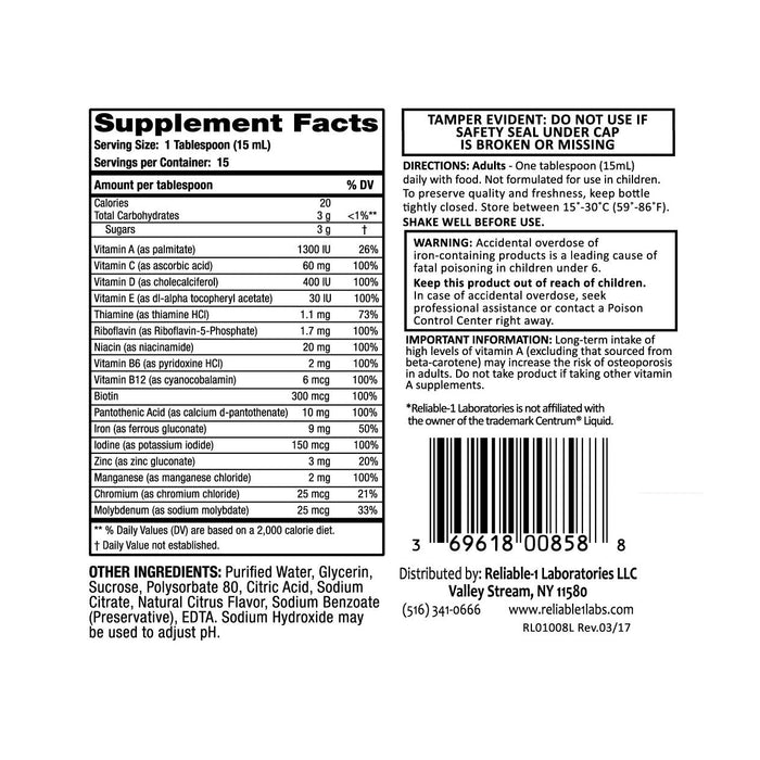 Multi Vite Lq 236Ml by Pasteur Pharmacy