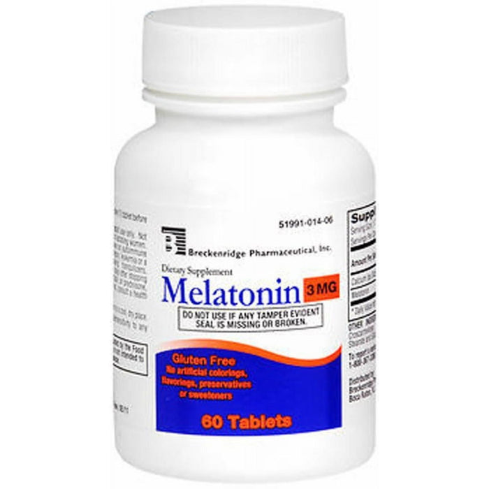 Melatonin 3mg Tablets 60ct by Pasteur Pharmacy