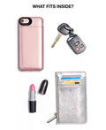 INC International Concepts Veronica Flower Sparkle Clutch (Silver) by Vanessa Jane