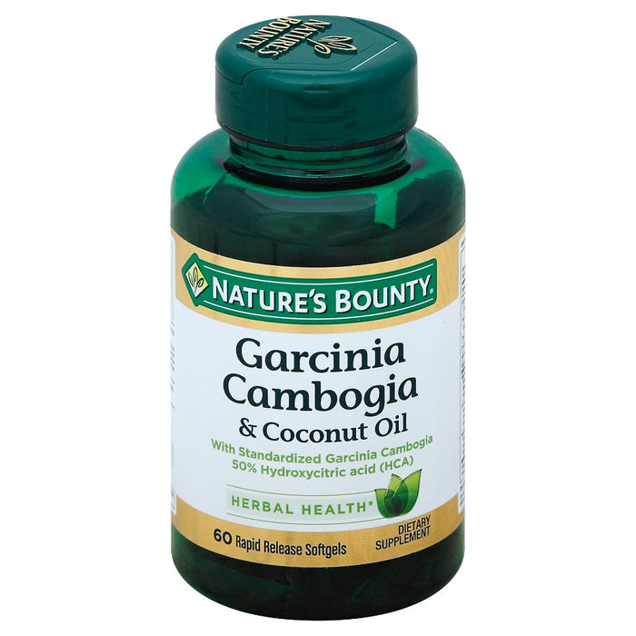 Nature's Bounty Garcinia Cambogia & Coconut Oil Rapid Release Softgels by Pasteur Pharmacy