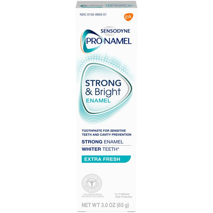 Sensodyne Pronamel Strong And Bright Enamel Toothpaste For Sensitive Teeth, Extra Fresh 3 Ounces by Pasteur Pharmacy