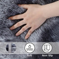 Light Gray Shaggy Area Rug – Soft Plush Indoor Carpet by DailySale