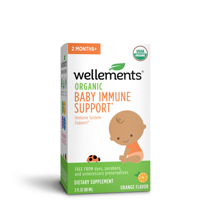 Wellements Organic Baby Immune Syrup - 2 Fl Oz by Pasteur Pharmacy