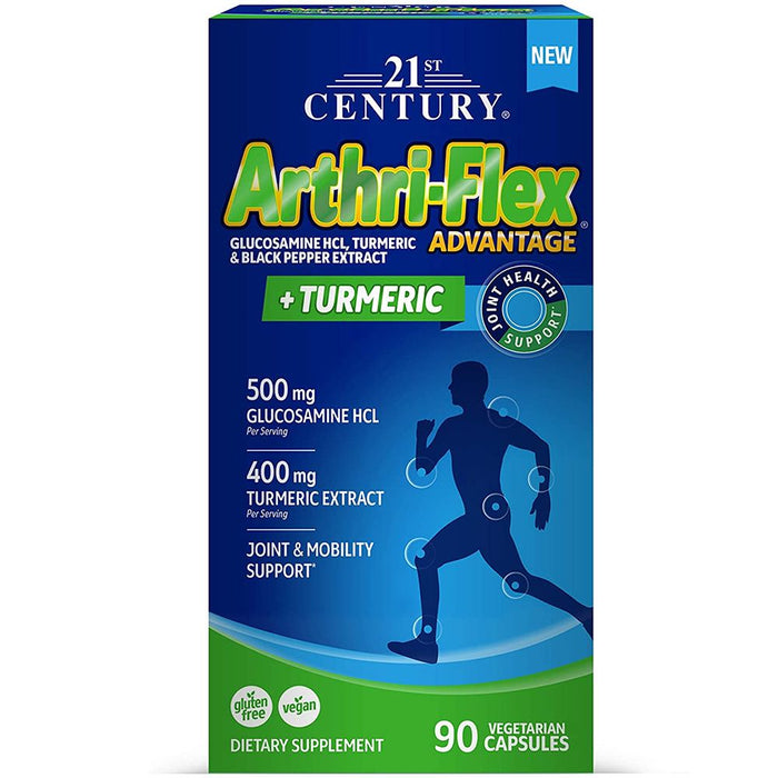 21st Century® Arthri-Flex® Advantage Plus Turmeric – Joint Support (Vegetarian Capsules) by Pasteur Pharmacy