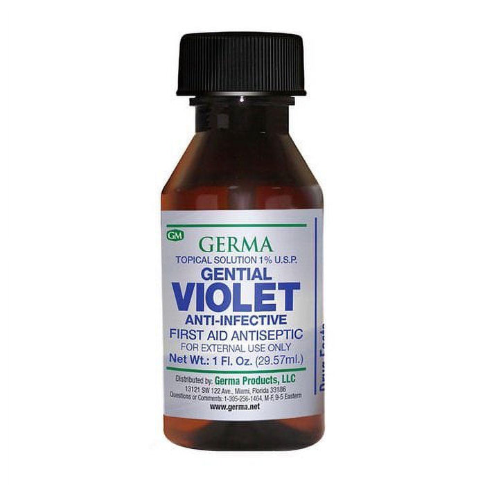 Germa Gential Violet First Aid Antiseptic, 1 Oz by Pasteur Pharmacy