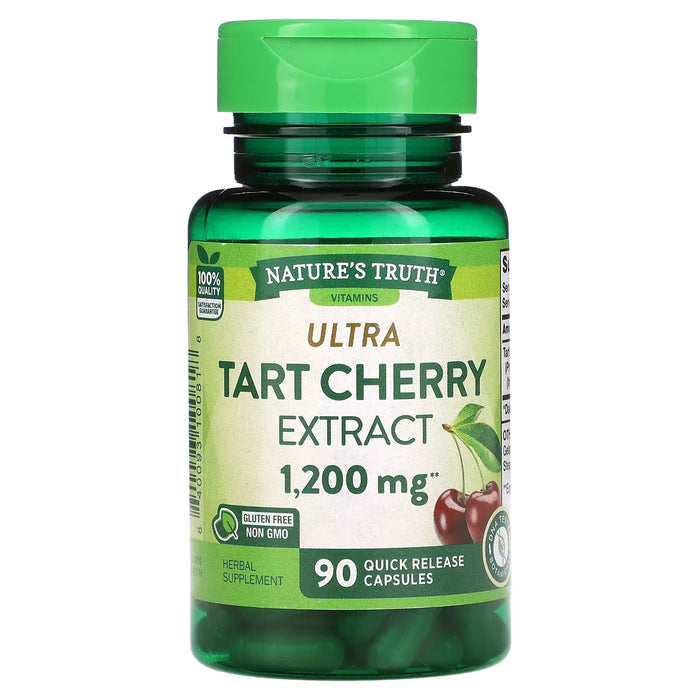 Nature's Truth Ultra Tart Cherry Extract Dietary Supplement Capsules - 90ct by Pasteur Pharmacy