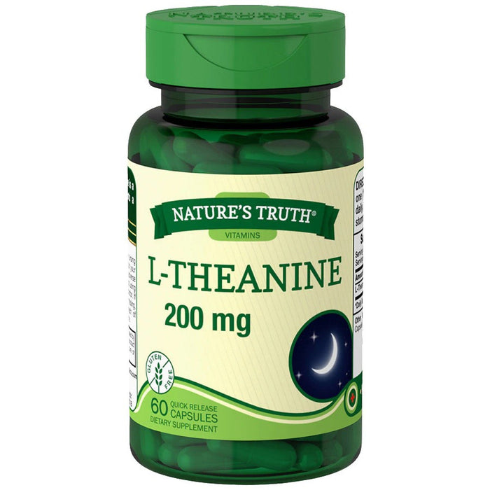 Nature's Truth L-Theanine 200 Mg Dietary Supplement Capsules by Pasteur Pharmacy