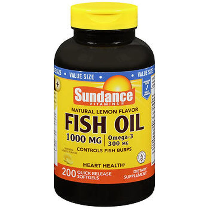 Sundance Vitamins® Natural Lemon Fish Oil - 1000 Mg by Pasteur Pharmacy