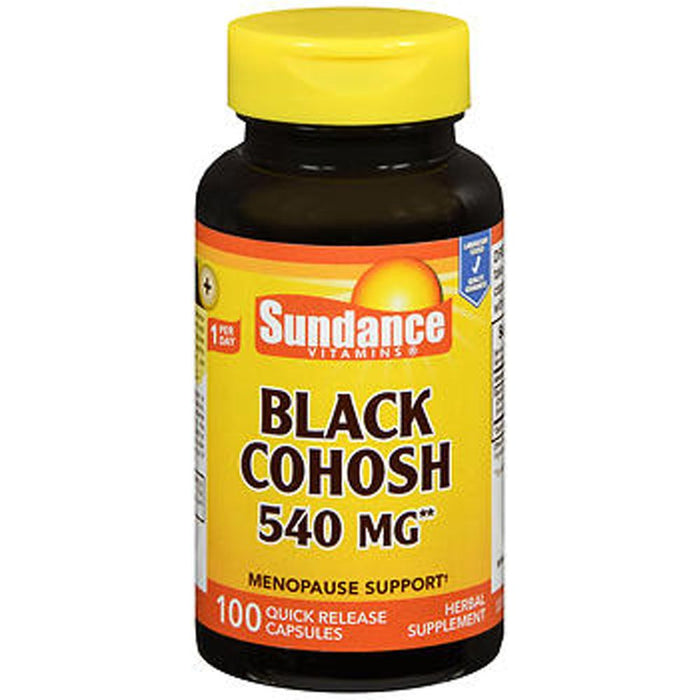 Sundance® Black Cohosh – 540 mg (100 Quick Release Capsules) by Pasteur Pharmacy
