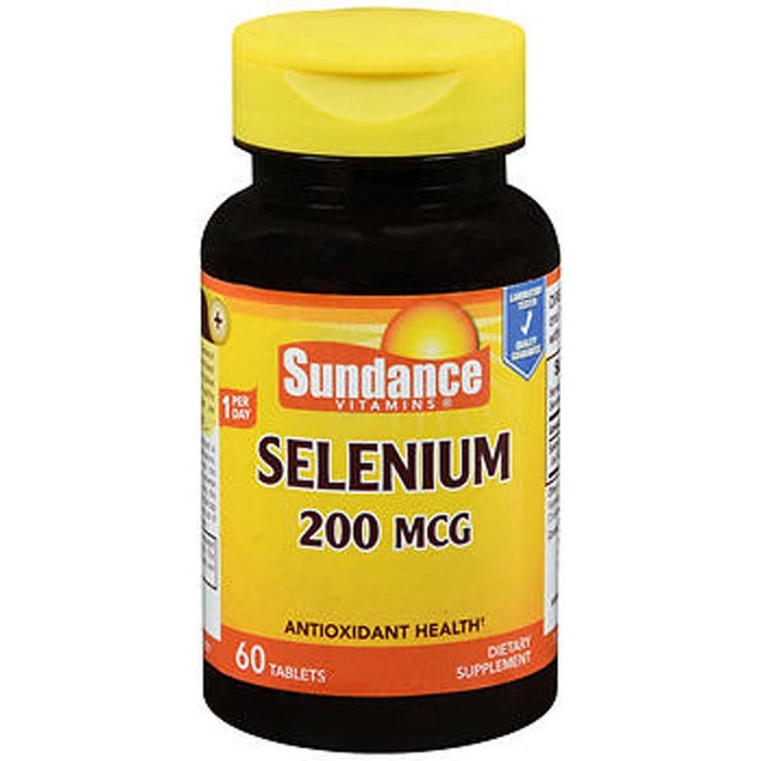 Sundance Vitamins Selenium Tabs 200 Mcg 60 by Pasteur Pharmacy