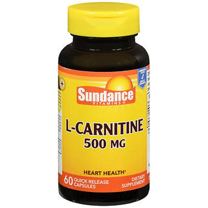 Sundance L-Carnitine 500 Mg - 60 Quick Release Capsules by Pasteur Pharmacy