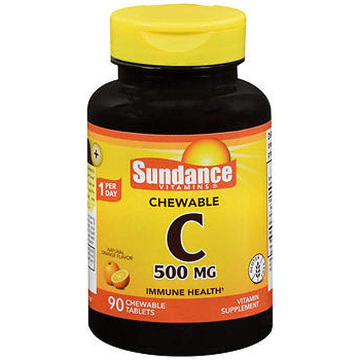 Sundance Vitamins Vitamin C 500 Mg Chewable Tablets by Pasteur Pharmacy