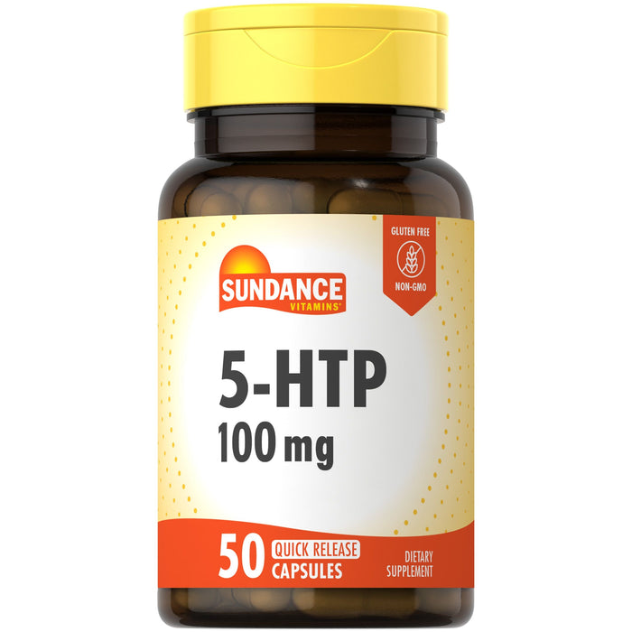 Sundance Vitamins 5-HTP 100 Mg - 50 Capsules by Pasteur Pharmacy