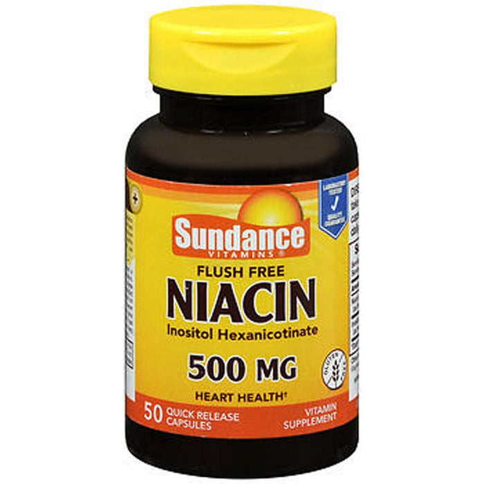 Sundance Vitamins Niacin Caps 500 Mg Ff 50 by Pasteur Pharmacy