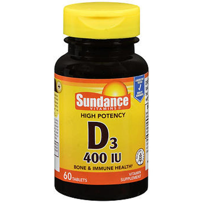 Sundance Vitamins High Potency D3 400 IU Tablets by Pasteur Pharmacy