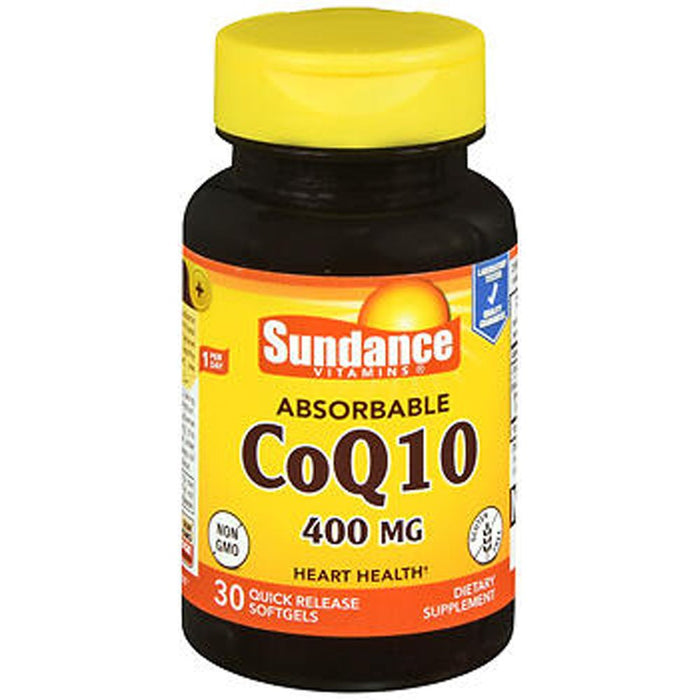 Sundance Vitamins® Co Q-10 High Potency – 400 Mg -30 Softgels by Pasteur Pharmacy