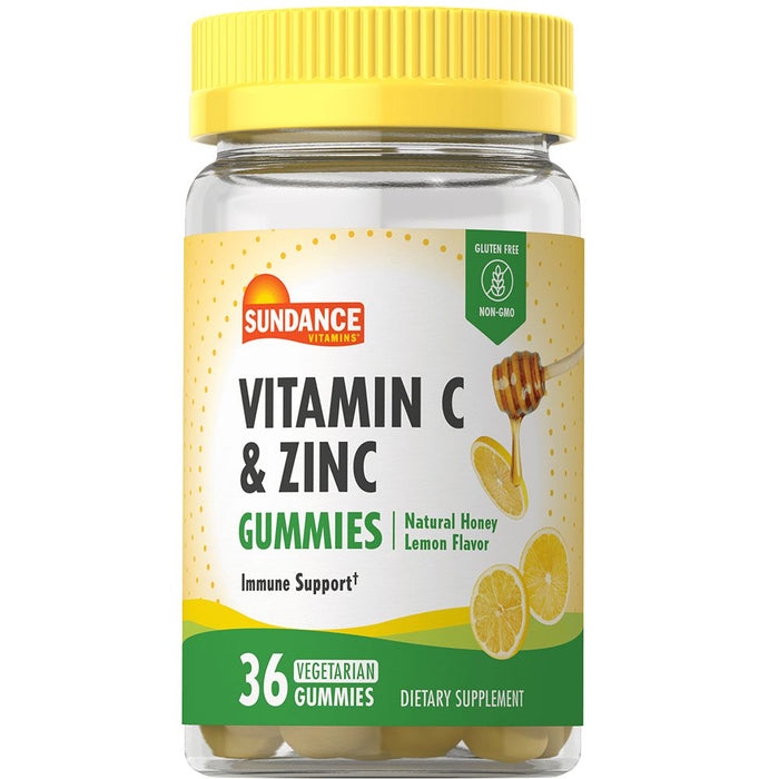 Sundance Vitamins® Vitamin C + Zinc – Vegetarian Gummies by Pasteur Pharmacy