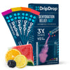 DripDrop Electrolyte Vegan Powder For Dehydration Relief - Bold Classics Variety Pack - 8ct