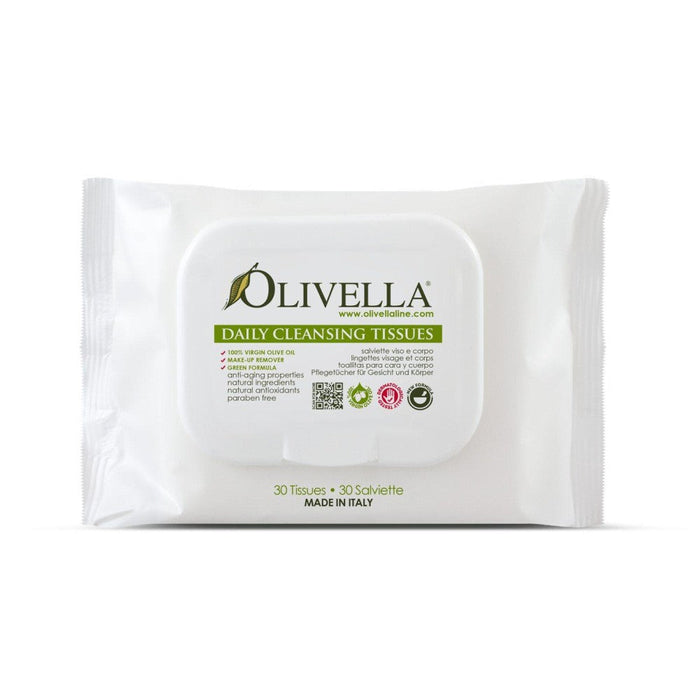Olivella Daily Facial Cleansing Tissues, 30 Tissues by Pasteur Pharmacy