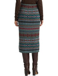 LAUREN RALPH LAUREN Fair Isle Wool-Blend Pencil Skirt by Vanessa Jane