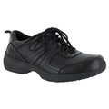 Easy Works Paprika - Womens Black Oxford Medium, Size 7.5 by Vanessa Jane