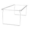 Universal Screw-Together Hanging Folder Frame, Letter Size, 23" to 26.77" Long, Silver