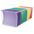 Universal Screw-Together Hanging Folder Frame, Letter Size, 23" to 26.77" Long, Silver