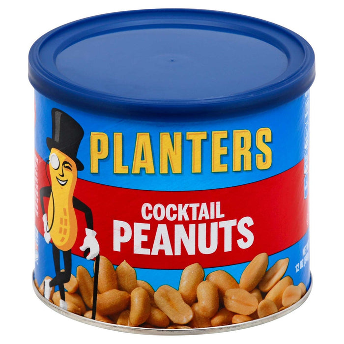 Planters Peanuts, Cocktail, Salted 12 Oz by Pasteur Pharmacy