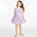 Epic Threads Toddler Girls Floral Lace Dress, Purple, Size 3T by Vanessa Jane