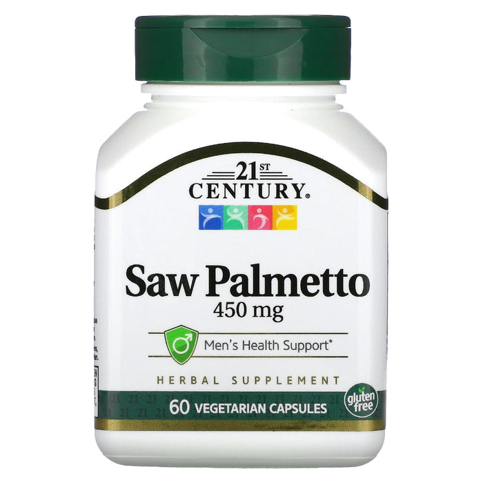 21st Century Saw Palmetto Extract, 320 mg - 60 Capsules by Pasteur Pharmacy