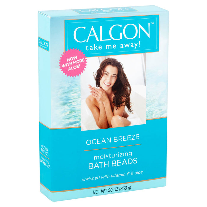 Calgon Bath Beads, Ultra Moisturizing, Ocean Breeze 30 Oz by Pasteur Pharmacy