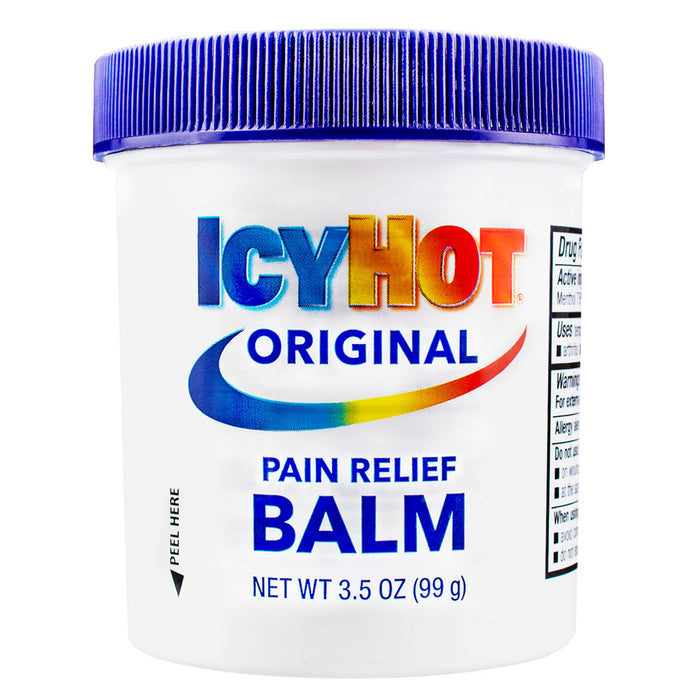 Icy Hot Balm Pain Relief Ointment 3.5 Oz. Jar 7.6% - 29% Strength by Pasteur Pharmacy