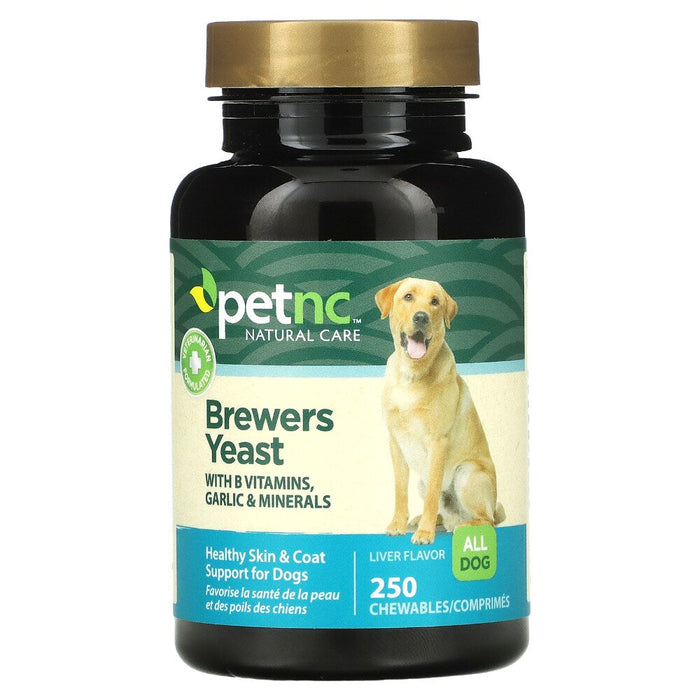 petnc NATURAL CARE Pet Brewers Yeast Chewables, For All Dogs by Pasteur Pharmacy