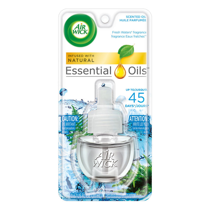 Air Wick Fresh Waters Scented Oil Refill 0.71 Oz. For Home Fragrance by Pasteur Pharmacy