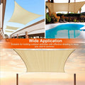98% UV Block Awning Shelter Rectangle Shade Sails Top Canopy by DailySale
