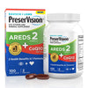 PreserVision AREDS 2 Eye Vitamins With CoQ10 For Heart Health, Lutein, Zeaxanthin, Vitamin C & E, Zinc, Copper, 100 Softgels
