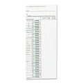 Acroprint Time Clock Cards for Acroprint ATT310, One Side, 4 x 10, 200/Pack