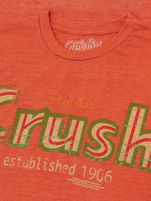 Vintage Orange Crush 1906 T-Shirt - Orange by Tee Luv
