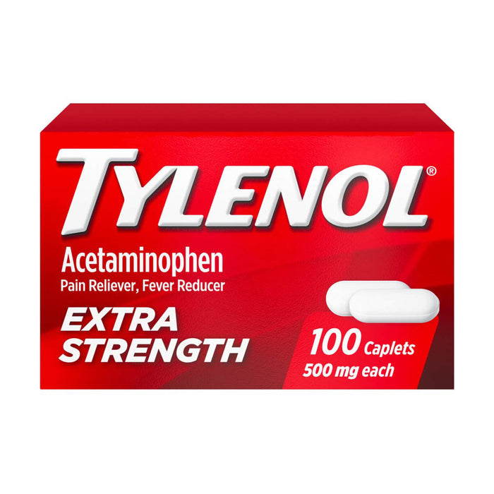 Tylenol 500 Mg Extra Strength Adult Acetaminophen 100Caplets by Pasteur Pharmacy