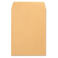 Universal Catalog Envelope, 28 lb Bond Weight Kraft, #10 1/2, Square Flap, Gummed Closure, 9 x 12, Brown Kraft, 250/Box