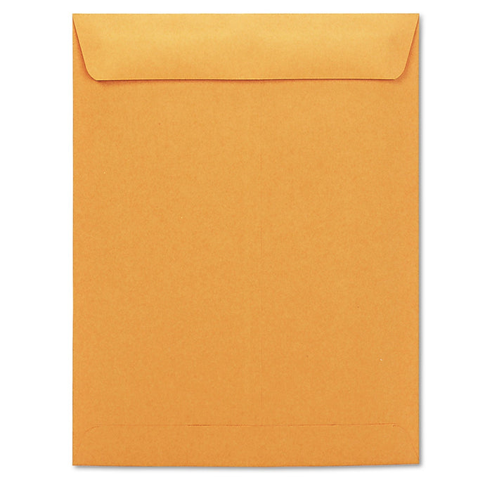 Universal Catalog Envelope, #13 1/2, Square Flap, Gummed Closure, 10 x 13, Brown Kraft, 250/Box
