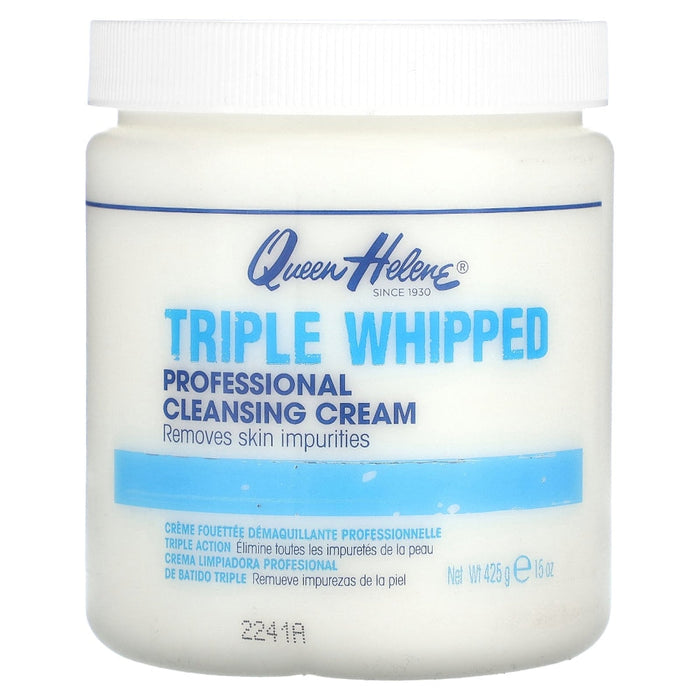 Queen Helene Triple Whipped Professional Cleansing Cream 15 Oz. Jar by Pasteur Pharmacy