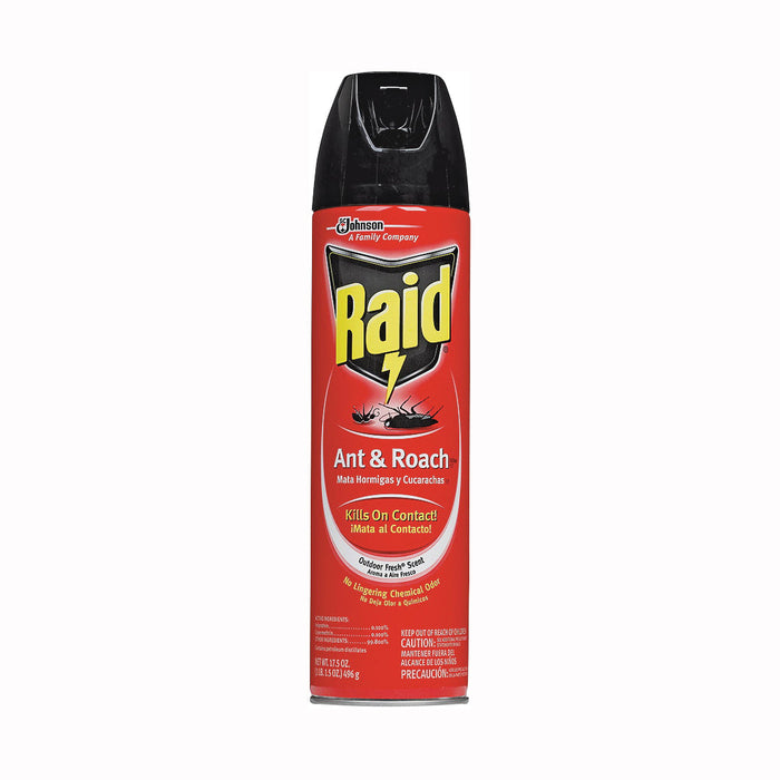 Raid 17.5 Oz. Outdoor Fresh Scent Aerosol Spray Ant & Roach Killer by Pasteur Pharmacy