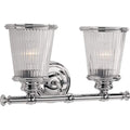 Progress Lighting Radiance 2-Light, Bath Light, Polished Chrome by Vanessa Jane