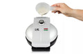 Kalorik Silver Easy Pour Belgian Waffle Maker with No-Spill Technology by Vanessa Jane