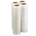 Universal High-Performance Handwrap Film, 18" x 1,500 ft, 12 mic (47-Gauge), Clear, 4/Carton