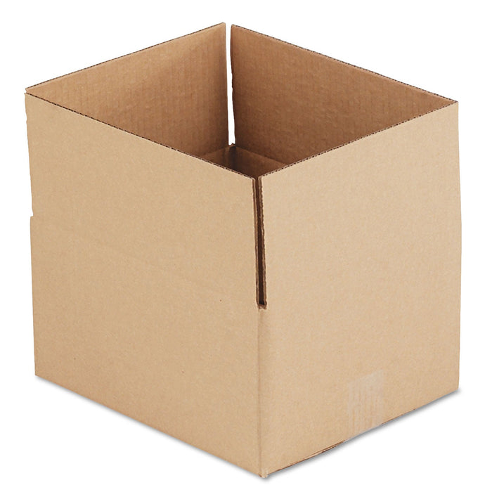 Universal Fixed-Depth Corrugated Shipping Boxes, Regular Slotted Container (RSC), 10" x 12" x 6", Brown Kraft, 25/Bundle