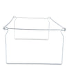 Universal Screw-Together Hanging Folder Frame, Legal Size, 23" to 26.77" Long, Silver, 6/Box