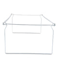 Universal Screw-Together Hanging Folder Frame, Legal Size, 23" to 26.77" Long, Silver, 6/Box
